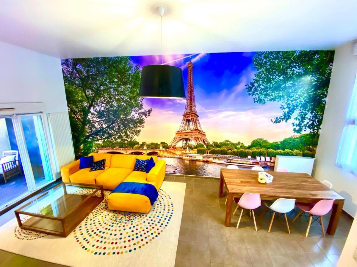 Magnifique Villa Avec Jacuzzi Au Pied Du Stade Saint-Denis  Ngoại thất bức ảnh