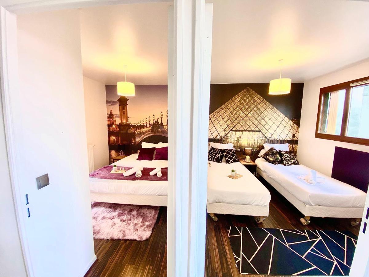 Magnifique Villa Avec Jacuzzi Au Pied Du Stade Saint-Denis  Ngoại thất bức ảnh