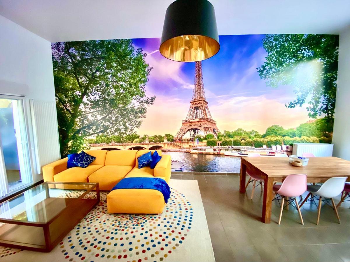 Magnifique Villa Avec Jacuzzi Au Pied Du Stade Saint-Denis  Ngoại thất bức ảnh