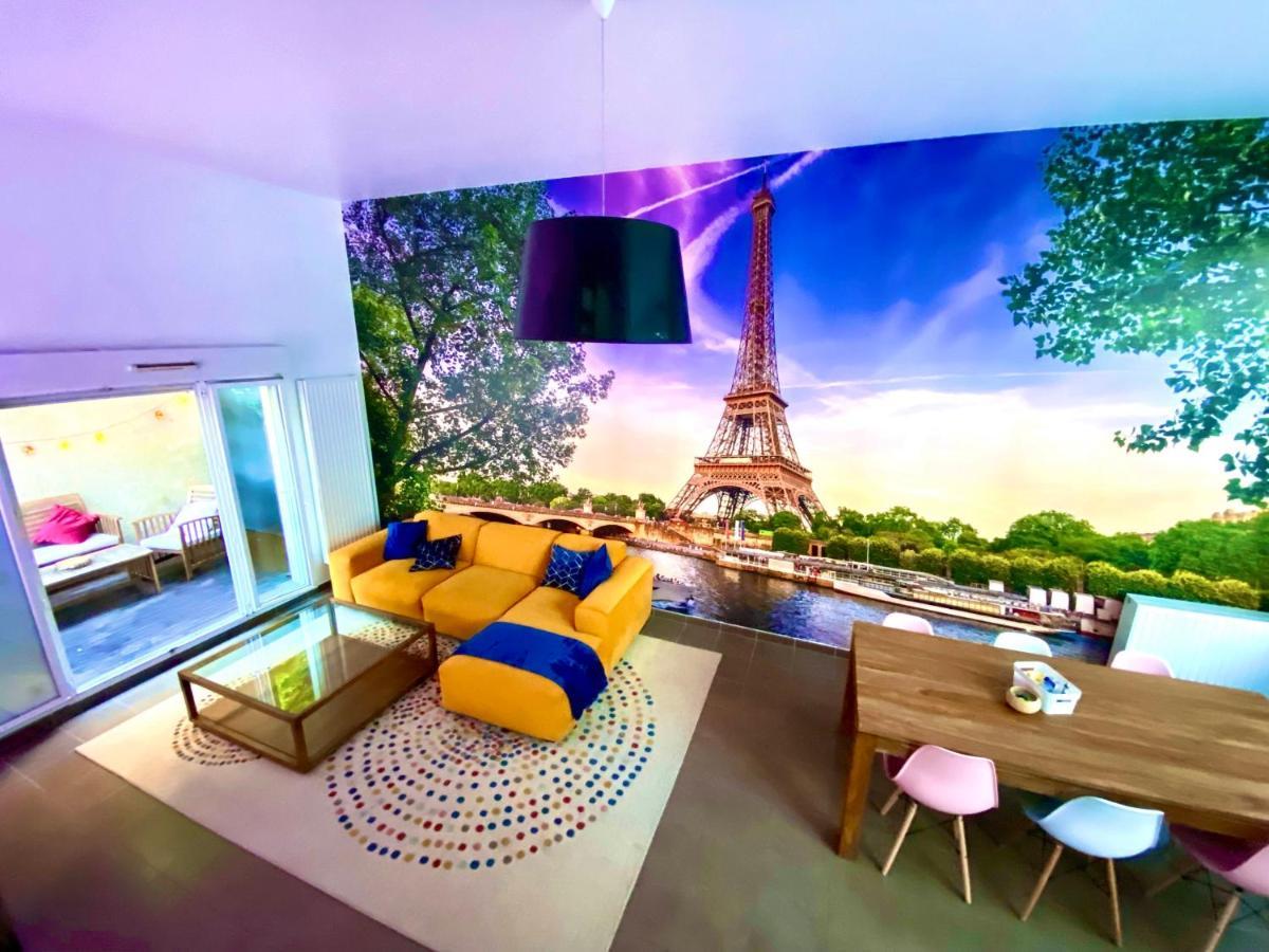 Magnifique Villa Avec Jacuzzi Au Pied Du Stade Saint-Denis  Ngoại thất bức ảnh