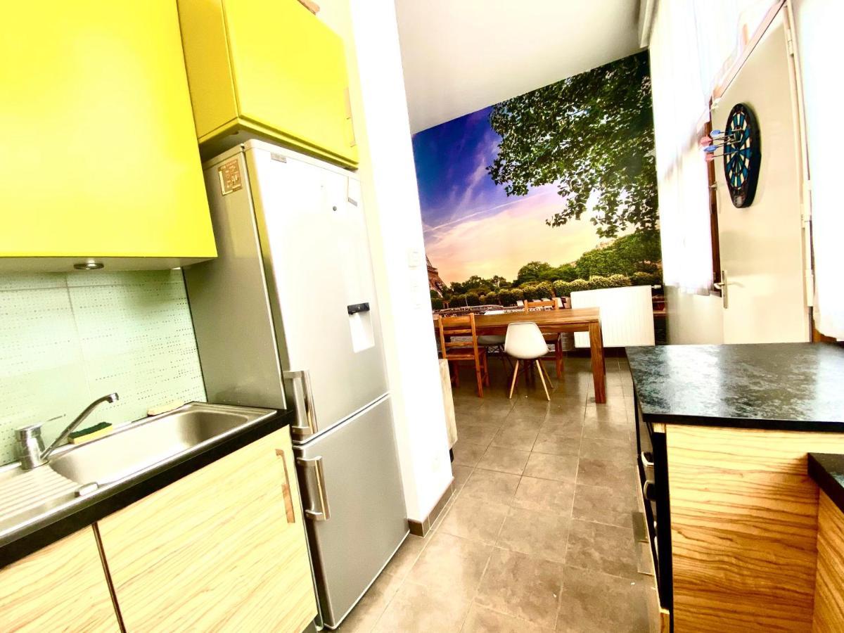 Magnifique Villa Avec Jacuzzi Au Pied Du Stade Saint-Denis  Ngoại thất bức ảnh
