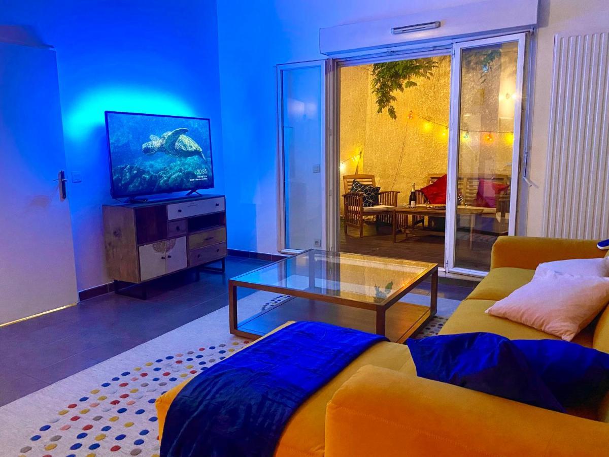 Magnifique Villa Avec Jacuzzi Au Pied Du Stade Saint-Denis  Ngoại thất bức ảnh